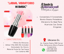 LABIAL VIBRATORIO HI BASIC CONSIÉNTETE O CONSIÉNTELA SEXSHOP 